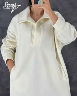 لانگ یقه‌دار