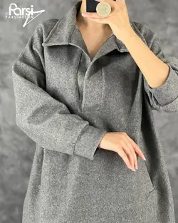 لانگ یقه‌دار