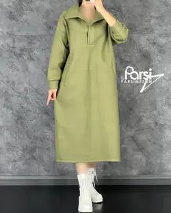 لانگ یقه‌دار