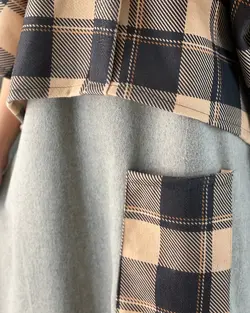 شنل سارافون چهارخونه