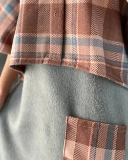 شنل سارافون چهارخونه