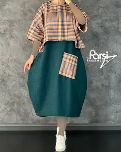 شنل سارافون چهارخونه