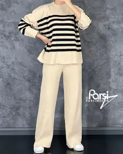 بلوز شلوار راه‌راه