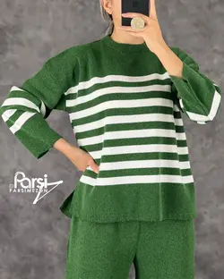 بلوز شلوار راه‌راه