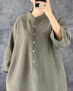 پیراهن جلودکمه