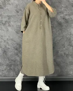 پیراهن جلودکمه