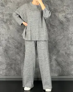 بلوز شلوار ریزبافت