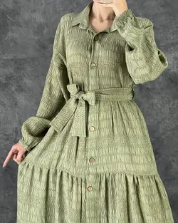 پیراهن کوکدوزی