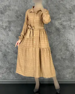 پیراهن کوکدوزی