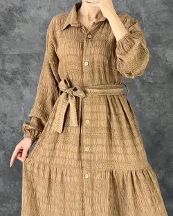 پیراهن کوکدوزی