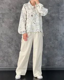 بلوز شلوار نچرال