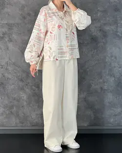 بلوز شلوار نچرال