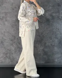 بلوز شلوار نچرال