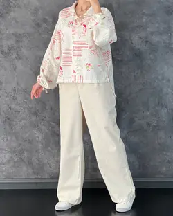 بلوز شلوار نچرال