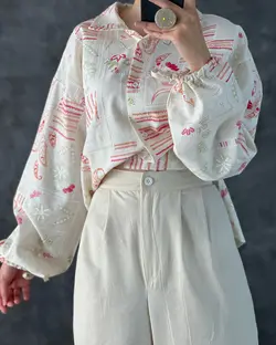 بلوز شلوار نچرال