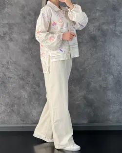 بلوز شلوار نچرال