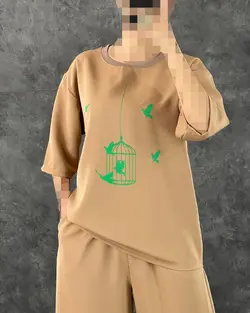 بلوز شلوار پرنده