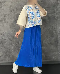 شومیز و دامن پلیسه