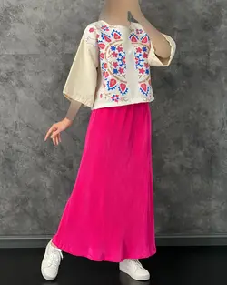 شومیز و دامن پلیسه