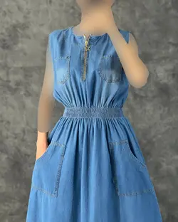 ساحلی جلو زیپ