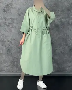 پیراهن جلو دکمه