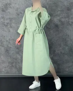 پیراهن جلو دکمه