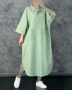 پیراهن جلو دکمه