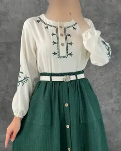 شومیز دامن لاله