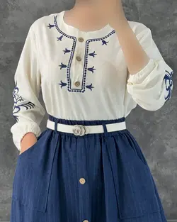 شومیز دامن لاله