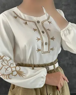 شومیز دامن لاله