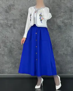 کت دامن گلدوزی