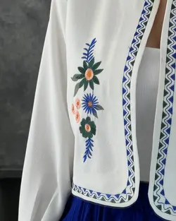 کت دامن گلدوزی