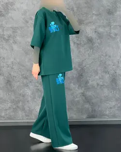 بلوز شلوار رزگل