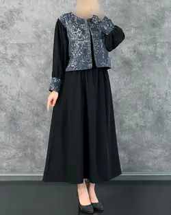 کت دامن سرمه