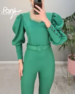 سرهمی آستین دکمه