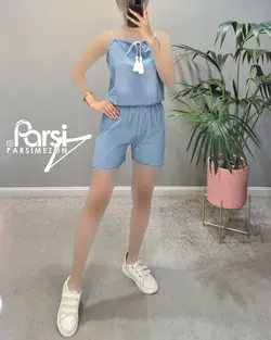 سرهمی شلوارکی جین