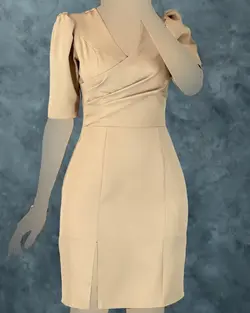 پیراهن چاکدار آستین کوتاه