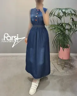 ساحلی جین دکمه رنگی