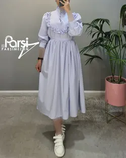 پیراهن یقه بسته