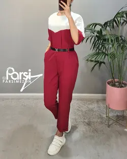 بلوز شلوار کمربندی