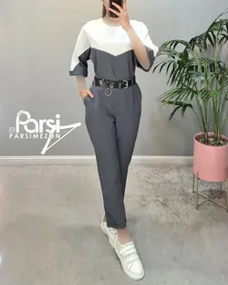 بلوز شلوار کمربندی
