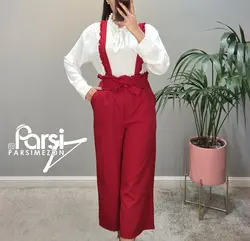 شومیز شلوار پاپیونی