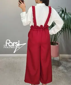 شومیز شلوار پاپیونی