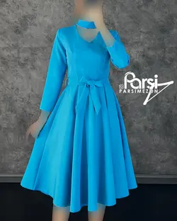 پیراهن میدی گردنبندی