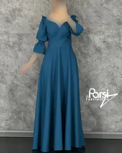 ماکسی سرشانه چین