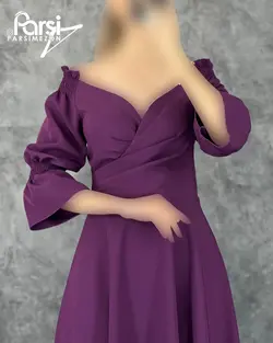 ماکسی سرشانه چین