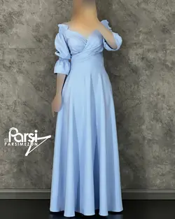 ماکسی سرشانه چین