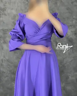 ماکسی سرشانه چین