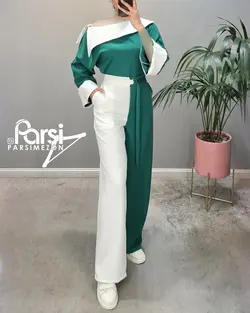 بلوز شلوار دورنگ