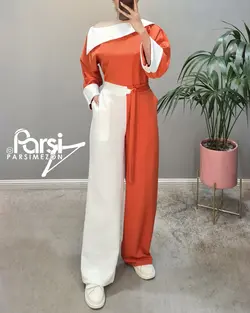 بلوز شلوار دورنگ